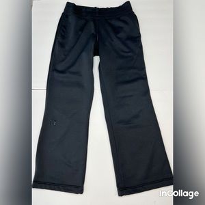 Women’s Under Armour Storm Semi Fitted Sweatpants Black Small 1239181